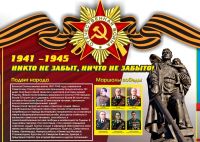 Лот: 11278862. Фото: 2. Для школы. Стенд "День побелы... Учебники и методическая литература