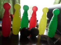 Лот: 1159387. Фото: 3. кегли пластмассовые 6 штук + 2... Дети растут