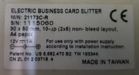 Лот: 19523787. Фото: 3. Нарезчик визиток. Бизнес