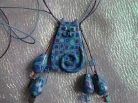 Лот: 749275. Фото: 3. Изделия из полимерная глина,колье... Красноярск