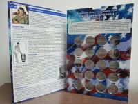 Лот: 18588373. Фото: 2. Альбом для монет 25 центов Женщины... Монеты