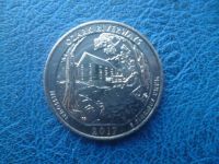 Лот: 11299441. Фото: 2. 25 центов 2017 года 38-й парк... Монеты