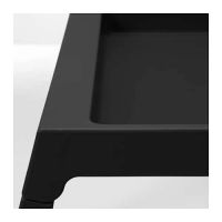 Лот: 12237388. Фото: 4. Поднос на ножках ikea черный. Красноярск