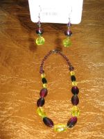 Лот: 2912349. Фото: 2. нарядная бижутерия колье+серьги... Ювелирные изделия, бижутерия, часы