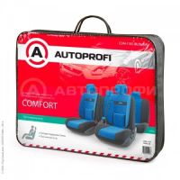 Лот: 14471362. Фото: 4. COM-1105 BK/BL (M) Авточехлы ортопедические... Красноярск