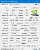 Лот: 9227641. Фото: 3. Gt 240 1GB. Компьютеры, оргтехника, канцтовары