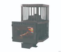 Лот: 16327210. Фото: 2. Печь для бани чугунная НМК "Сибирь-24... Тепловое оборудование, климат