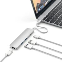 Лот: 21763576. Фото: 5. USB адаптер Satechi Slim Aluminum...