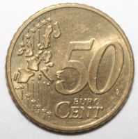 Лот: 21580170. Фото: 2. 50 евроцентов 2002 год. Германия... Монеты