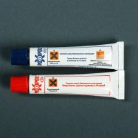 Лот: 25880086. Фото: 2. Клей-холодная сварка Poxipol металлический... Автохимия, масла, тюнинг