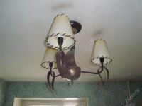 Лот: 1779560. Фото: 2. Люстра на 3 лампочки. Освещение