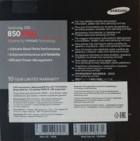 Лот: 12523469. Фото: 2. Новый SSD Samsung 850 PRO 256... Комплектующие