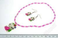 Лот: 2297645. Фото: 2. Подвеска и серьги Hello Kitty... Дети растут