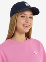 Лот: 22407641. Фото: 5. Бейсболка FILA, Синий