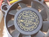 Лот: 18099720. Фото: 2. Кулер 4x4 см. (40мм) 12v 0,08a... Комплектующие