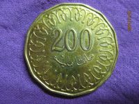 Лот: 4716554. Фото: 2. 200 миллимов 2013, Тунис. Монеты