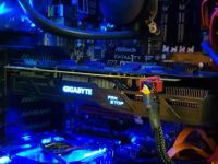 Лот: 12723719. Фото: 2. Видеокарта RX 480 Gigabyte(4Gb... Комплектующие