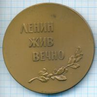 Лот: 16533643. Фото: 2. СССР Медаль 1958 Ленин жив вечно... Значки, медали, жетоны