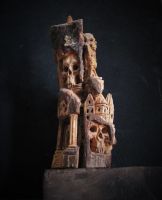 Лот: 15568906. Фото: 4. Замок пяти черепов. (резьба по... Красноярск