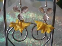 Лот: 1480729. Фото: 2. Изделия из полимерной глины,серьги... Ювелирные изделия, бижутерия, часы