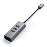 Лот: 21574418. Фото: 3. USB-хаб Satechi USB-C 2-in-1 USB... Компьютеры, оргтехника, канцтовары