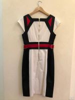 Лот: 18573066. Фото: 3. Платье Карен Миллен, черно-бело-красное. Одежда, обувь, галантерея