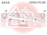 Лот: 24753810. Фото: 2. Полуось Левая ASVA арт. VWSH-PLSR. Красноярск