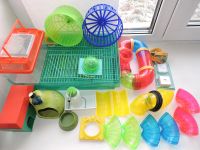 Лот: 10620164. Фото: 2. Клетка для грызунов и полный комплект... Животные и уход