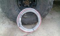 Лот: 9724836. Фото: 2. Трос стальной от лебедки 12000... Инструмент