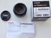 Лот: 6569909. Фото: 3. Canon EF 50mm f/1.8 II (состояние... Красноярск