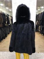 Лот: 11849611. Фото: 4. Шубка из Норки, капюшон из чернобурой... Красноярск