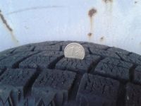 Лот: 3309300. Фото: 2. Резина зимняя б/у Bridgestone... Шины, Диски