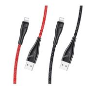 Лот: 22150186. Фото: 2. Кабель USAMS Lighting U41 1m Black. Аксессуары