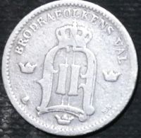 Лот: 13236850. Фото: 2. Швеция. 1899 год. Серебро. Монеты