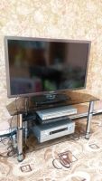 Лот: 11102605. Фото: 3. Тумба для TV (матовое стекло... Мебель