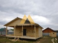 Лот: 15024085. Фото: 3. Дом Каркасный 6.5х8 с террасой... Строительство и ремонт