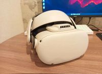 Лот: 25319809. Фото: 2. vr гарнитура oculus quest 2. Игровые приставки, консоли, видеоигры