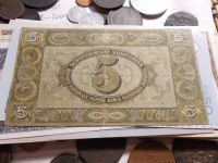 Лот: 16543308. Фото: 2. Очень нечастая бона-5 франков... Банкноты