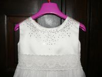 Лот: 3200719. Фото: 2. Молочное праздничное платье р... Праздничные костюмы, аксессуары