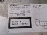 Лот: 6050655. Фото: 5. CD/MP3-ресивер с USB Sony CDX-GT440U