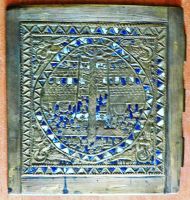 Лот: 14996216. Фото: 2. Икона.- левая часть складня Деисус... Живопись, скульптура, фото