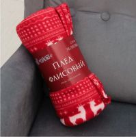 Лот: 10366583. Фото: 4. Уютный плед "Возьми меня олень... Красноярск