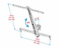Лот: 5083325. Фото: 2. Кронштейн для LCD/LED тв 26"-55... Аксессуары