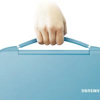Лот: 3161381. Фото: 4. Новый бирюзовый нетбук Samsung... Красноярск