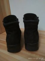 Лот: 18339348. Фото: 2. Ботинки зимние замшевые. Женская обувь