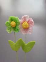 Лот: 11225516. Фото: 2. Цветок сувенир, зелёный или розовый... Сувениры