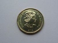 Лот: 4400165. Фото: 2. Канада 1 доллар 2012 без обращения... Монеты
