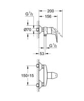 Лот: 8093031. Фото: 2. Grohe EuroEco - Набор для ванны... Сантехника, водопровод