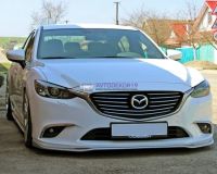 Лот: 15262201. Фото: 9. Сплиттер на передний бампер Mazda...