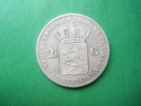 Лот: 18029197. Фото: 2. Нидерланды 2,5 гульдена 1870 г... Монеты